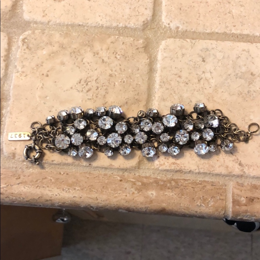 Jcrew crystal bracelet
